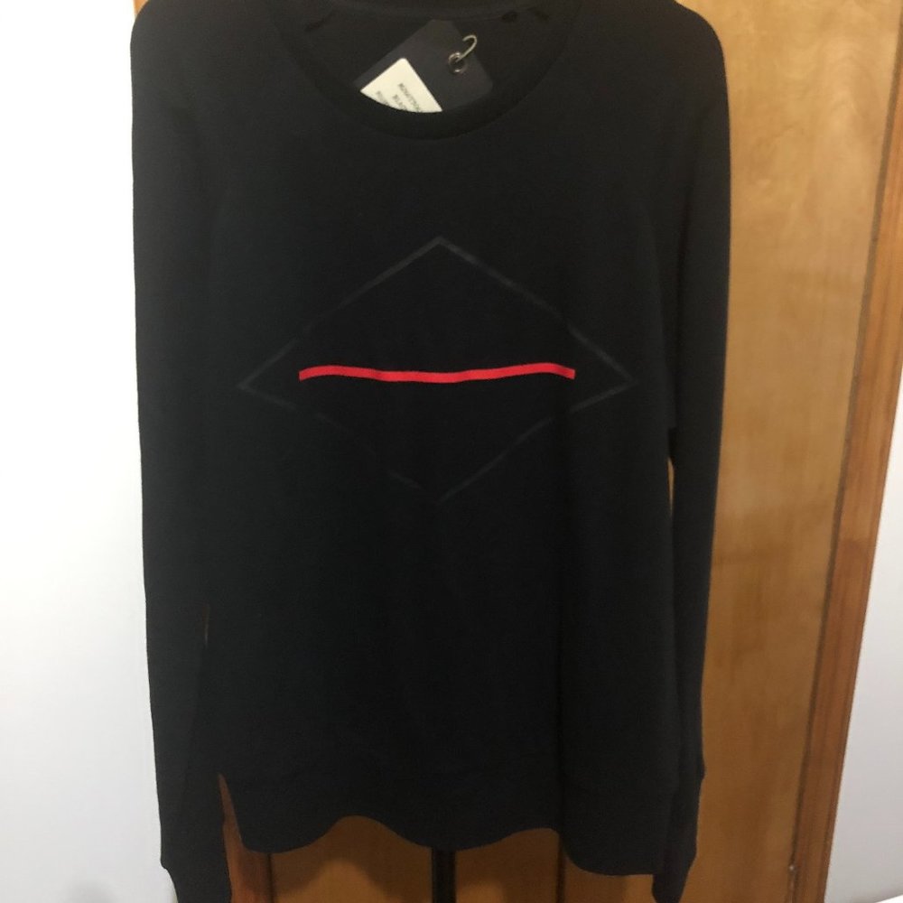 Size M | Rag & bone Pullover With Diamond Print